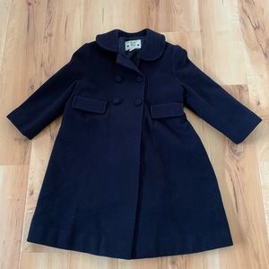 Navy girls coat